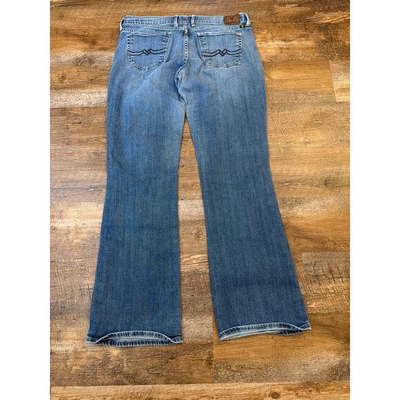Lucky Brand Sweet’N Low Bootcut Jeans Women’s 10/33 Regular Blue Denim - Picture 4 of 12